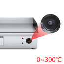 Electric Stainless Steel Flat Griddle Grill BBQ Hot Plate 2200W 56*48*23cm