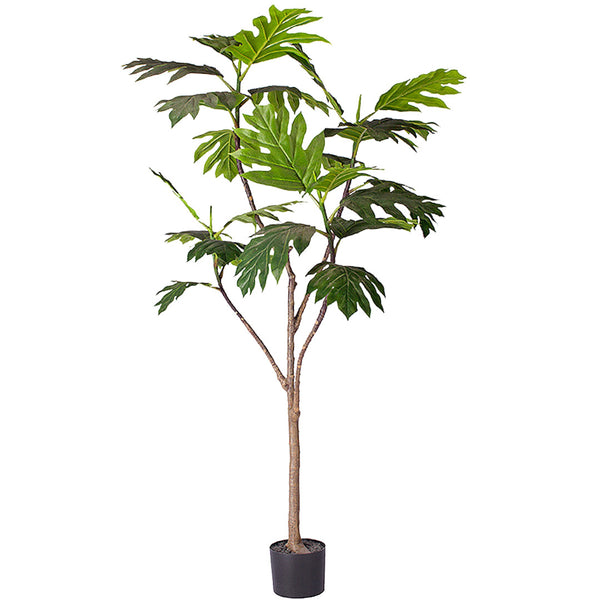 180cm Artificial Natural Green Split-Leaf Philodendron Tree Fake Tropical Indoor Plant Home Office Decor