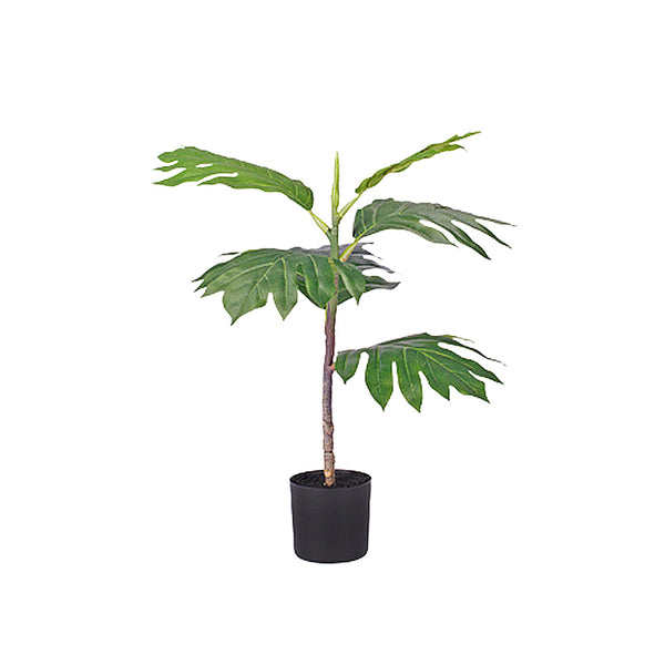 60cm Artificial Natural Green Split-Leaf Philodendron Tree Fake Tropical Indoor Plant Home Office Decor