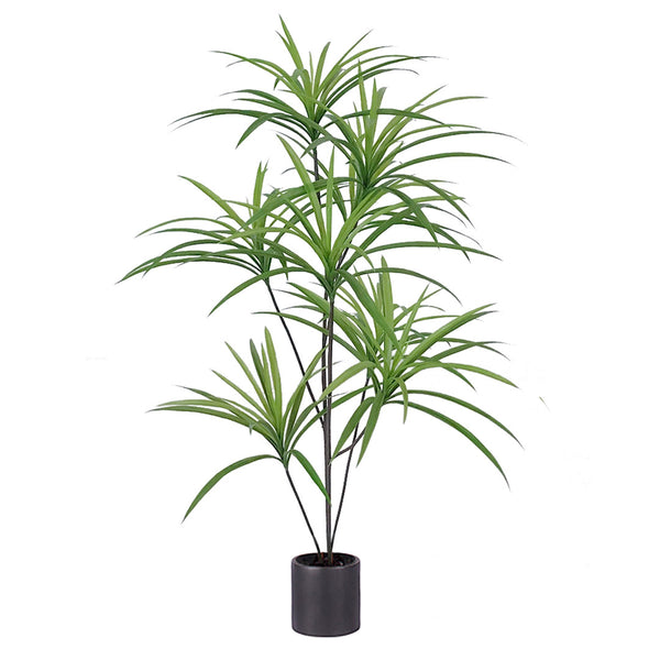 120cm Artificial Natural Green Dracaena Dragon Tree Fake Tropical Indoor Plant Home Office Decor