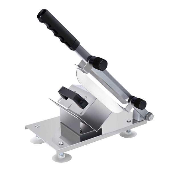 Manual Frozen Meat Slicer Handle Meat Cutting Machine 18/10 Commercial Grade Stainless Steel