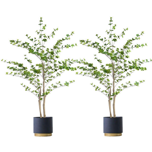 2X 150cm Green Artificial Indoor Watercress Tree Fake Plant Simulation Decorative