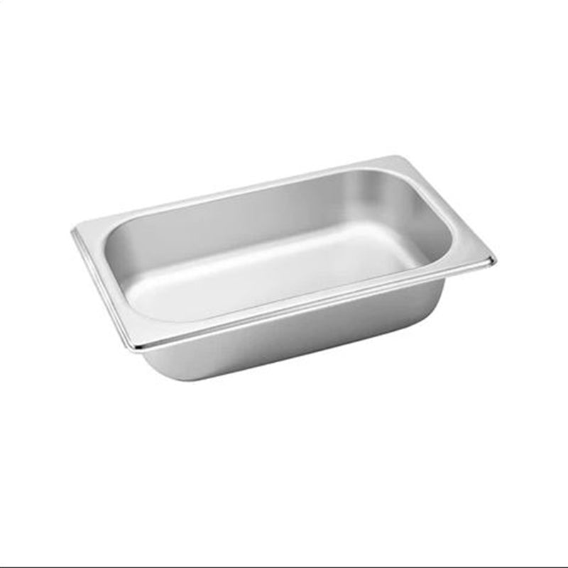 Gastronorm GN Pan Full Size 1/3 GN Pan 6.5 cm Deep Stainless Steel Tray