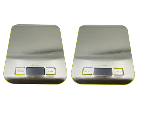 2X 5kg/1g Kitchen Food Diet Postal Scale Digital Lcd Electronic Jewelry Weight Scale