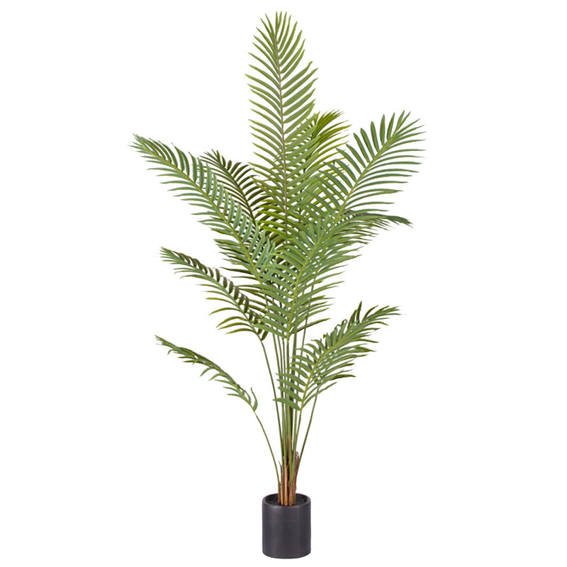 210cm Green Artificial Indoor Rogue Areca Palm Tree Fake Tropical Plant Home Office Decor