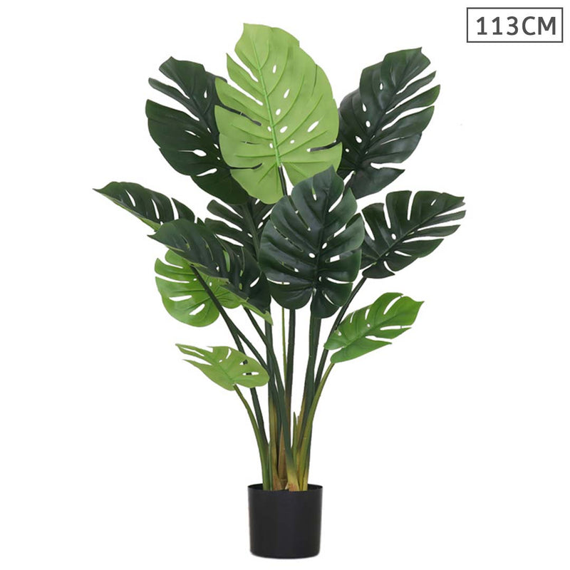 113cm Artificial Indoor Potted Turtle Back Fake Decoration Tree Flower Pot Plant