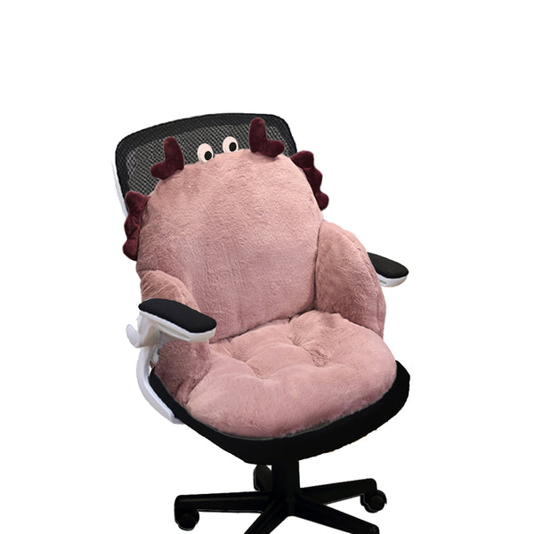 Purple Crab Shape Cushion Soft Leaning Bedside Pad Sedentary Plushie Pillow Home Decor