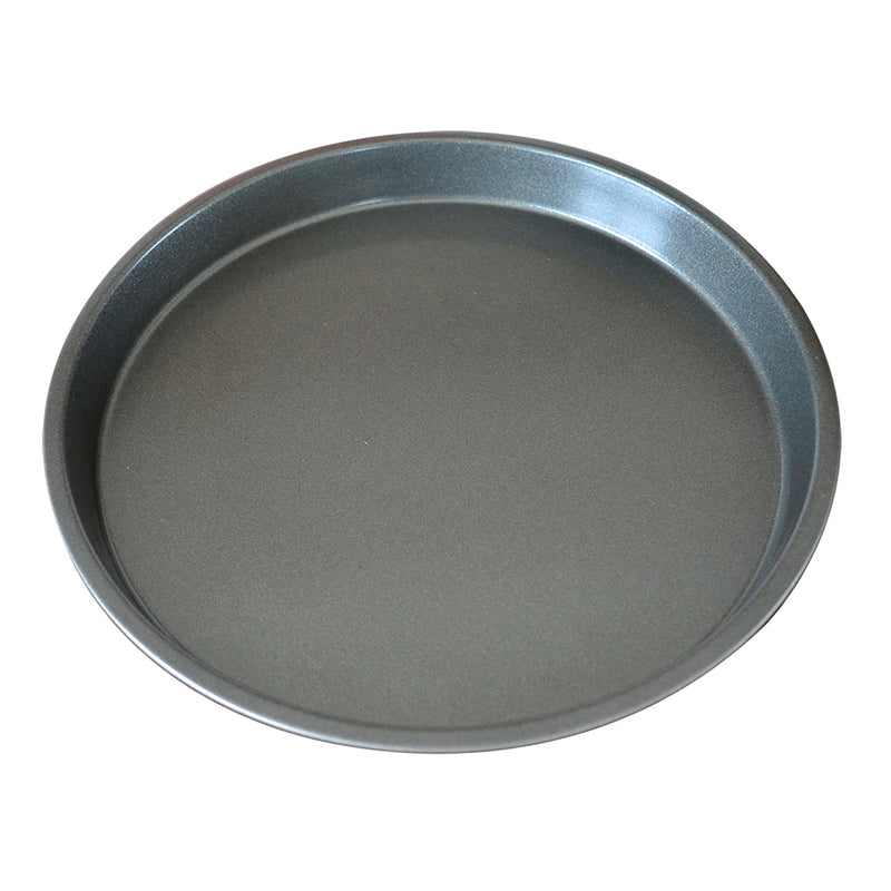 7-inch Round Black Steel Non-stick Pizza Tray Oven Baking Plate Pan