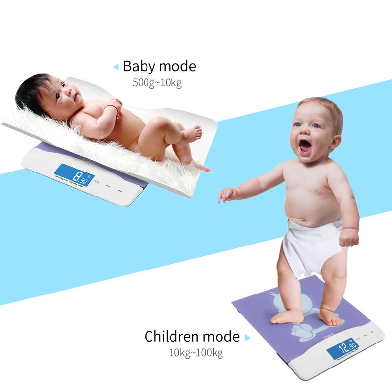 100kg Digital Baby Scales Electronic LCD Display Paediatric Infant Weight Monitor