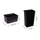 2X Large Food Trolley Utility Cart Waste Storage Bin