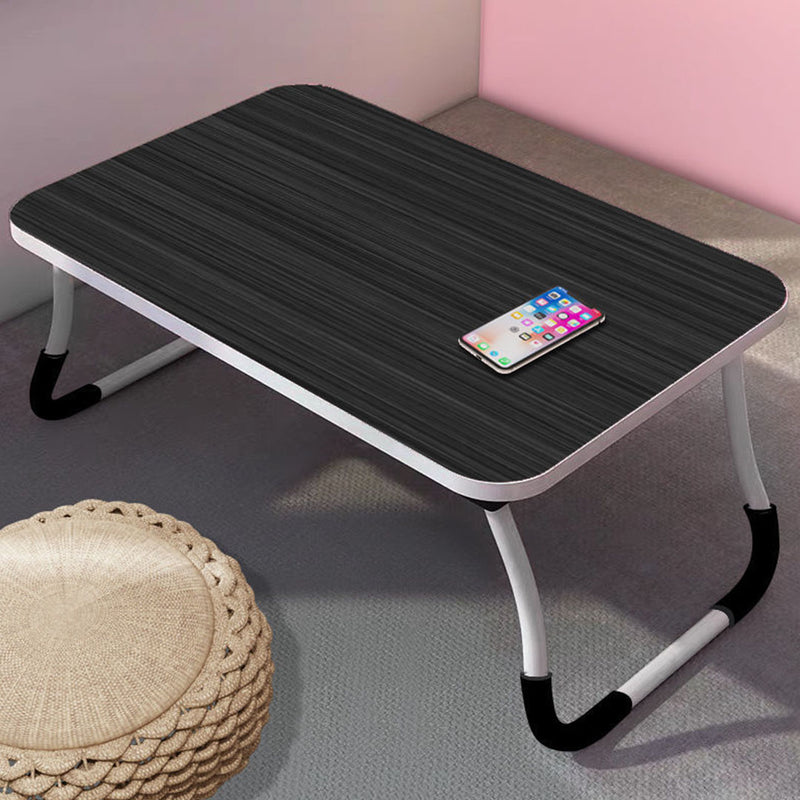 Black Portable Bed Table Adjustable Foldable Bed Sofa Study Table Laptop Mini Desk Breakfast Tray Home Decor