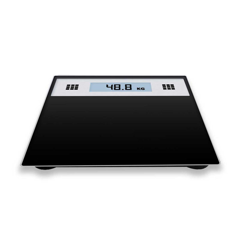 180kg Electronic Talking Scale Weight Fitness Glass Bathroom Scale LCD Display Stainless