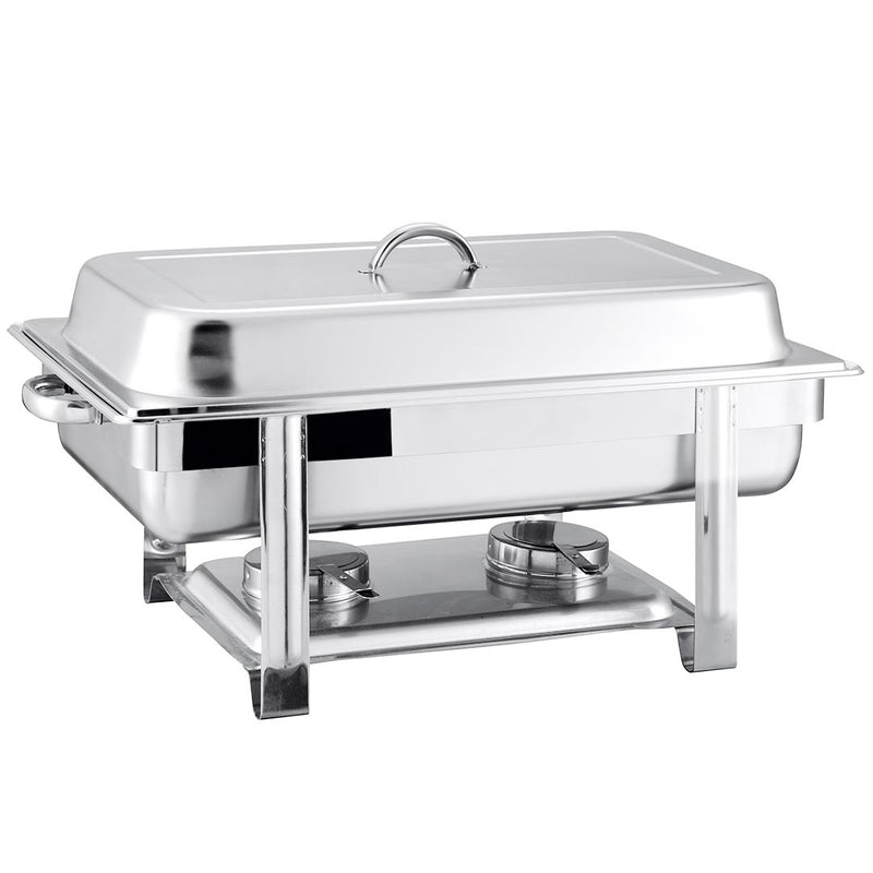 Triple Tray Stainless Steel Chafing Catering Dish Food Warmer