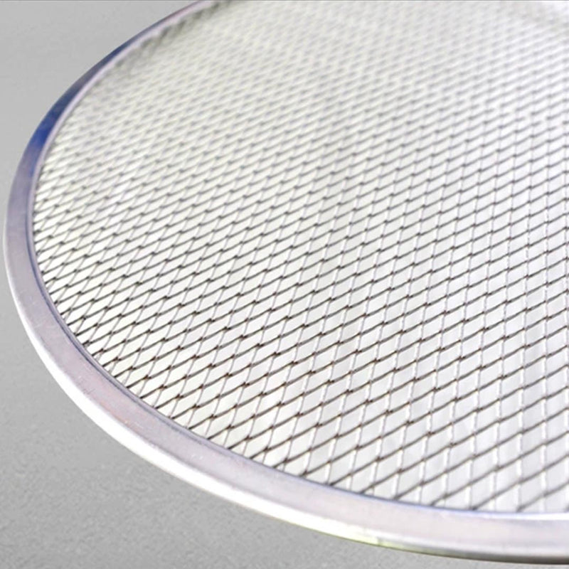 10-inch Round Seamless Aluminium Nonstick Commercial Grade Pizza Screen Baking Pan