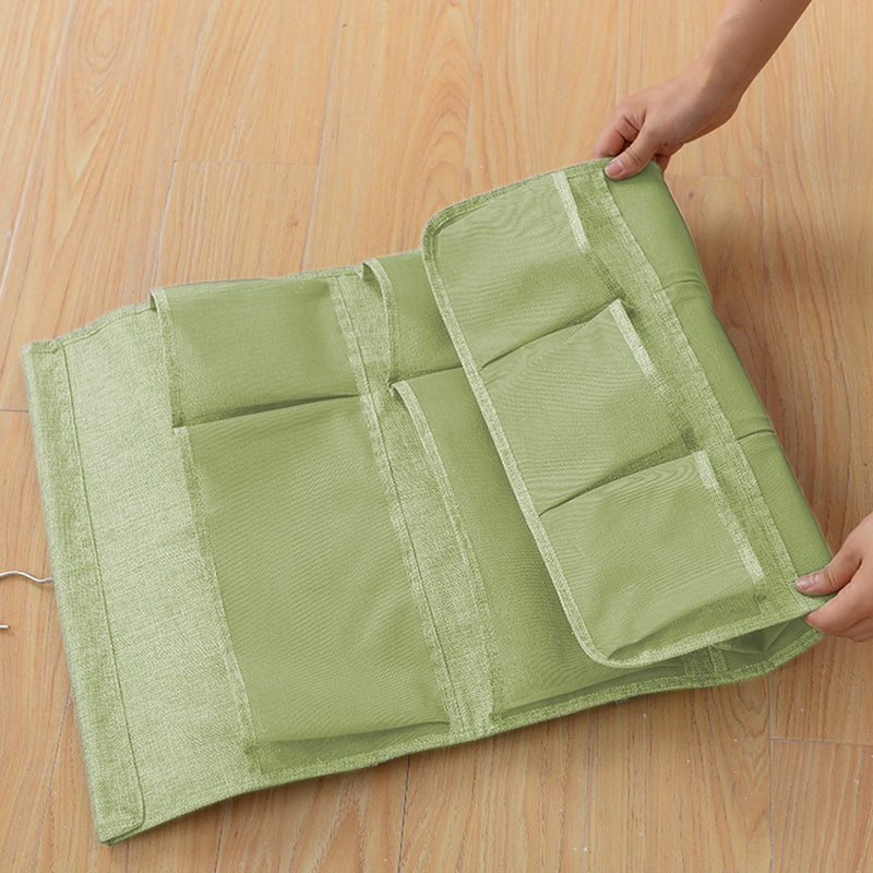 Green Double Sided Hanging Storage Bag Underwear Bra Socks Mesh Pocket Hanger Home Organiser