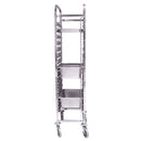 Gastronorm Trolley 16 Tier Stainless Steel Bakery Trolley Suits GN 1/1 Pans