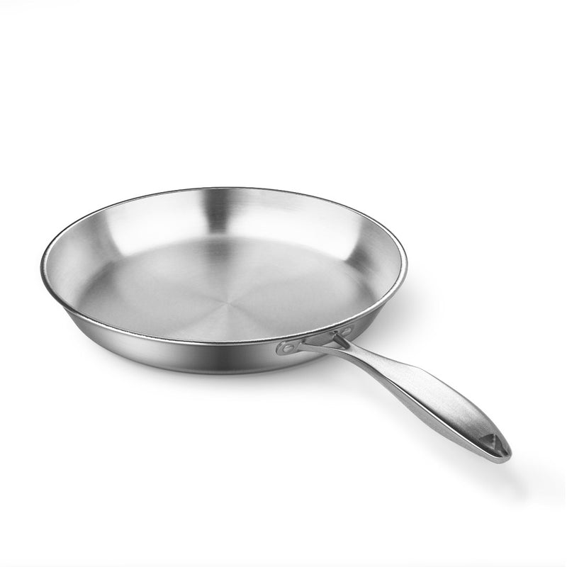 Stainless Steel Fry Pan 20cm 32cm Frying Pan Top Grade Induction Cooking