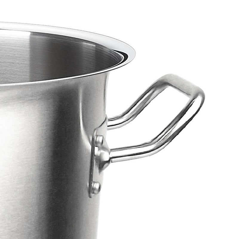 Stock Pot 58L Top Grade Thick Stainless Steel Stockpot 18/10 Without Lid