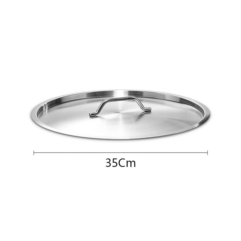 35cm Top Grade Stockpot Lid Stainless Steel Stock pot Cover