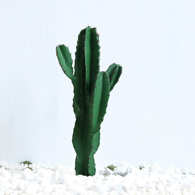 2X 70cm Green Artificial Indoor Cactus Tree Fake Plant Simulation Decorative 5 Heads