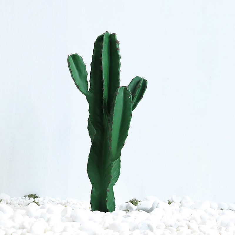 70cm Green Artificial Indoor Cactus Tree Fake Plant Simulation Decorative 5 Heads