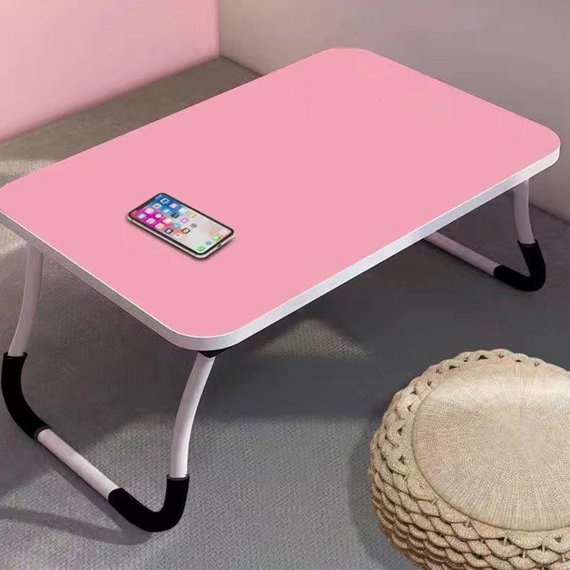 Pink Portable Bed Table Adjustable Foldable Bed Sofa Study Table Laptop Mini Desk Breakfast Tray Home Decor