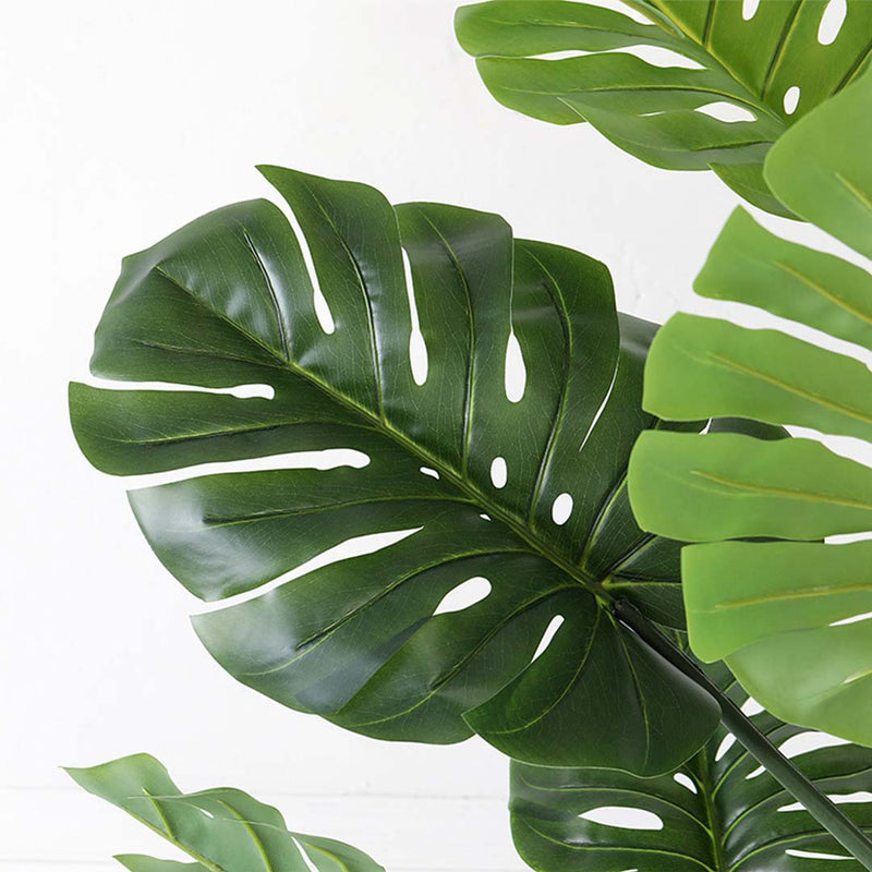2X 93cm Artificial Indoor Potted Turtle Back Fake Decoration Tree Flower Pot Plant