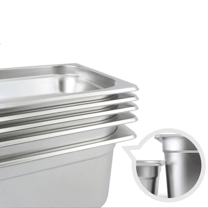 Gastronorm GN Pan Full Size 1/1 GN Pan 2cm Deep Stainless Steel Tray