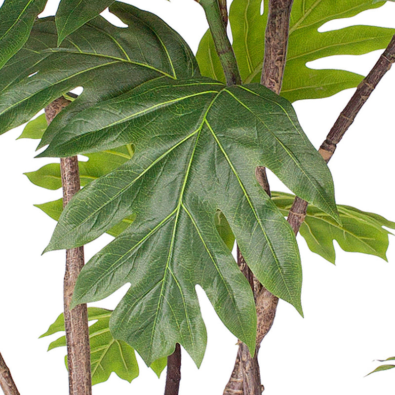 120cm Artificial Natural Green Split-Leaf Philodendron Tree Fake Tropical Indoor Plant Home Office Decor