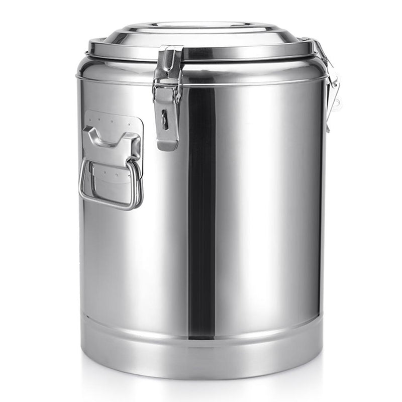 35L Stainless Steel Insulated Stock Pot Dispenser Hot & Cold Beverage Container