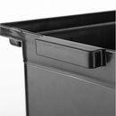 Small Food Trolley Utility Cart Waste Storage Bin