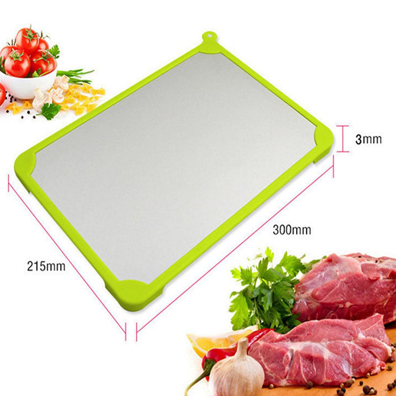 Kitchen Fast Defrosting Tray The Safest Way to Defrost Meat or Frozen Food