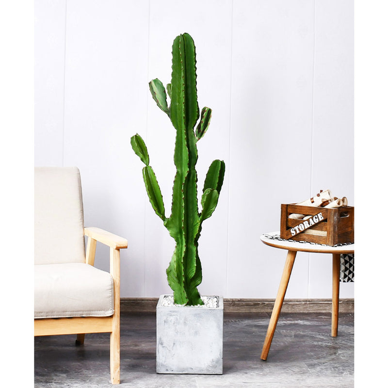 2X 105cm Green Artificial Indoor Cactus Tree Fake Plant Simulation Decorative 6 Heads