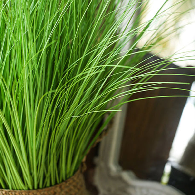 137cm Green Artificial Indoor Potted Bulrush Grass Tree Fake Plant Simulation Decorative