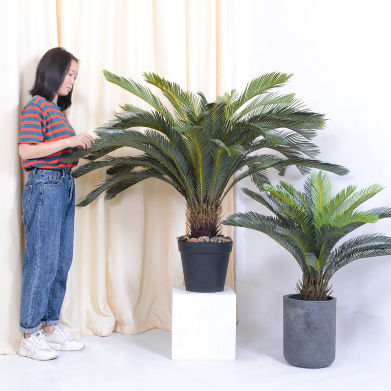 2X 155cm Artificial Indoor Cycas Revoluta Cycad Sago Palm Fake Decoration Tree Pot Plant