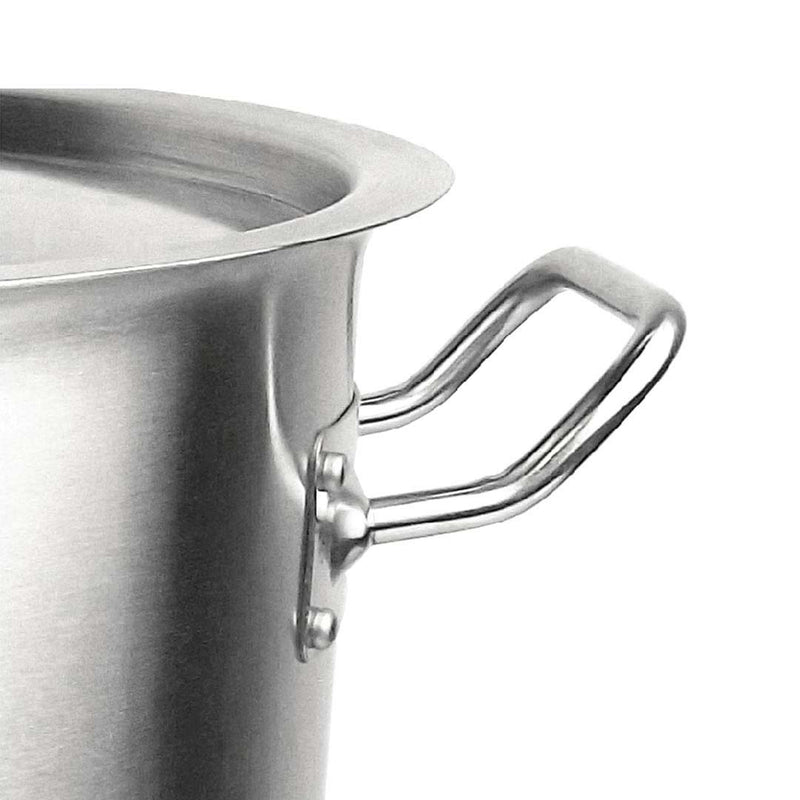 14L Wide Stock Pot  and 50L Tall Top Grade Thick Stainless Steel Stockpot 18/10