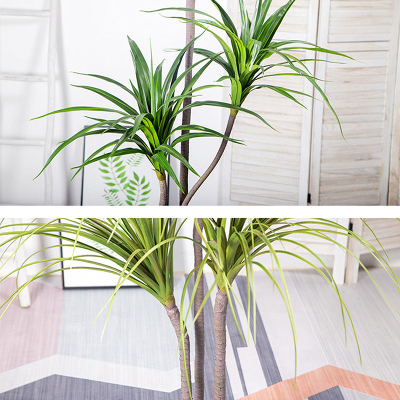 180cm Green Artificial Indoor Brazlian Iron Tree Fake Plant Decorative 3 Heads