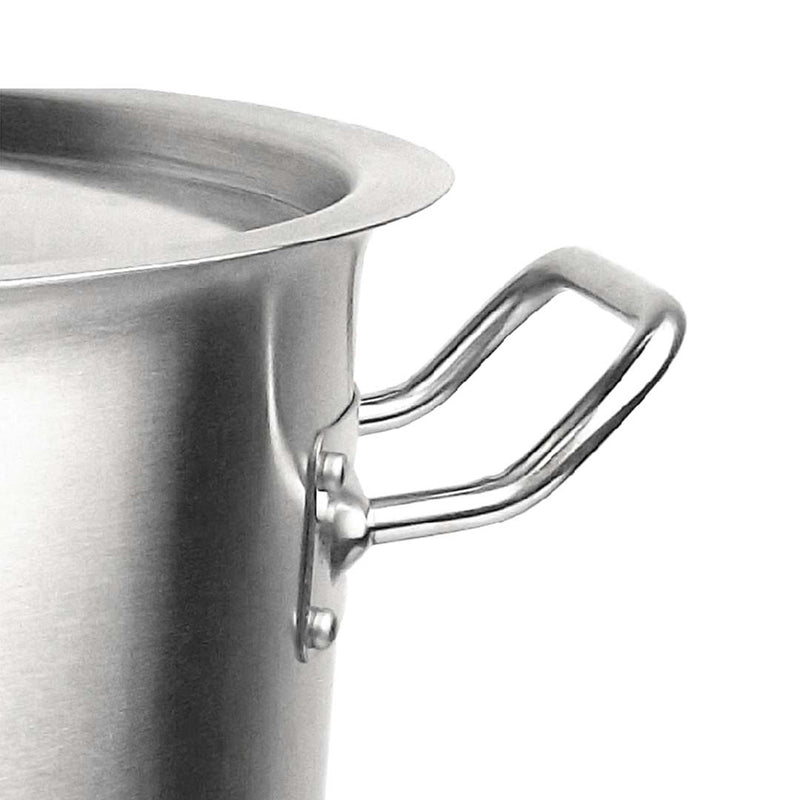 Stock Pot 225Lt Top Grade Thick Stainless Steel Stockpot 60CMX80CM 18/10