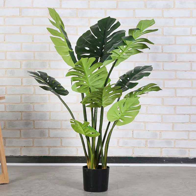 2X 93cm Artificial Indoor Potted Turtle Back Fake Decoration Tree Flower Pot Plant