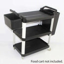 Small Food Trolley Utility Cart Waste Storage Bin