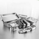 Gastronorm GN Pan Full Size 1/1 GN Pan 4cm Deep Stainless Steel Tray With Lid