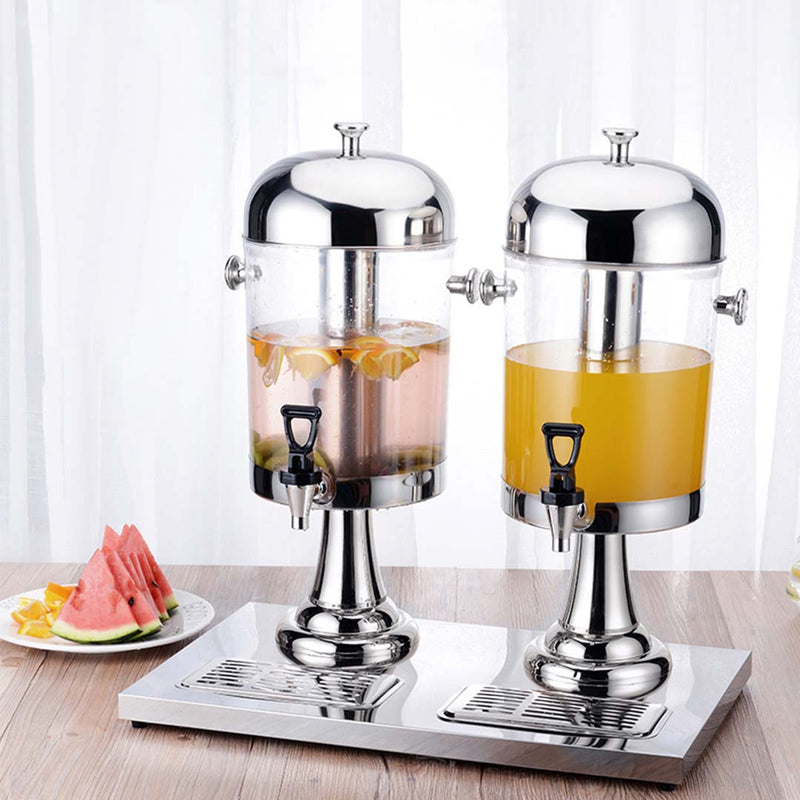 Dual 8L Juicer Water Milk Coffee Pump Beverage Drinking Utensils