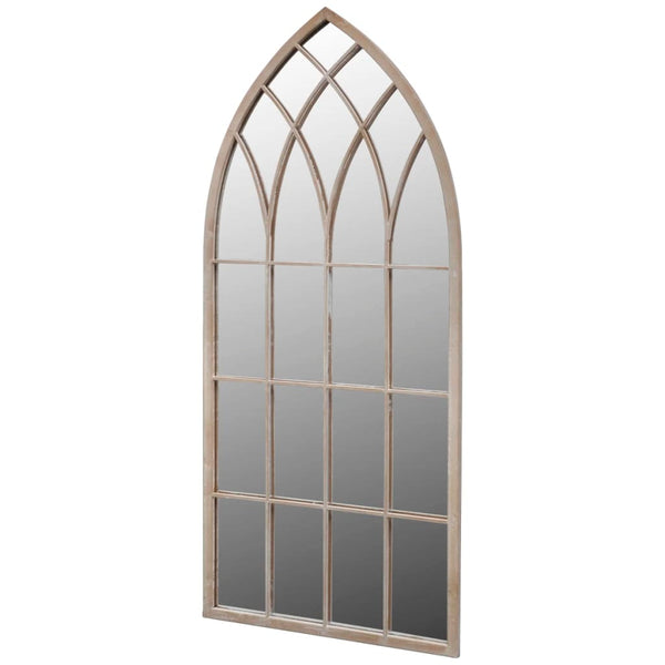 Gothic Arch Garden Mirror 50 x 115 cm for Both Indoor and Outdoor Use