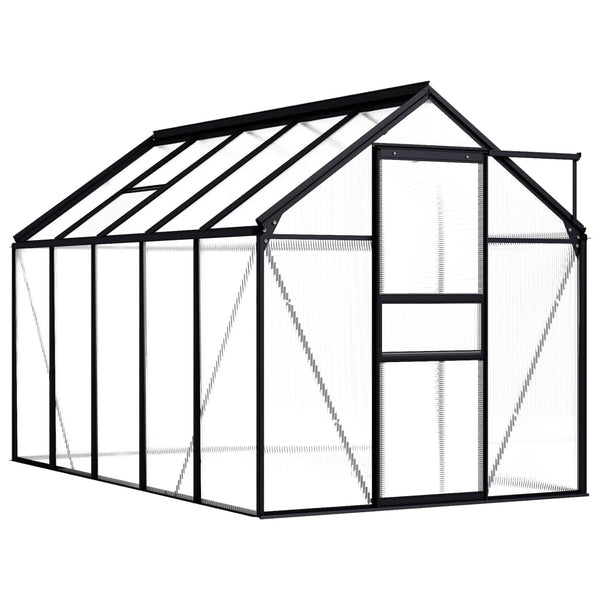 Greenhouse Anthracite Aluminium 5.89 m²