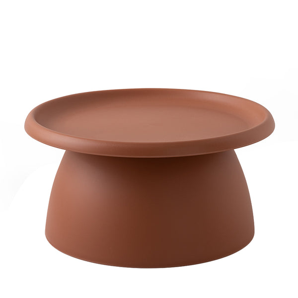 Coffee Table Mushroom Nordic Round Large Side Table 70CM Red