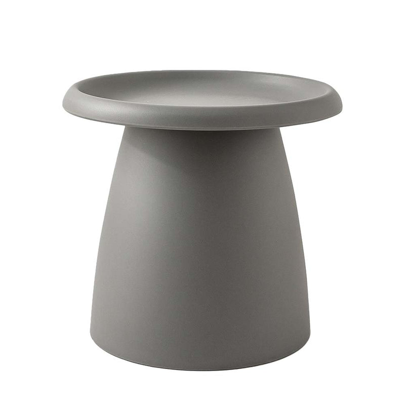 Coffee Table Mushroom Nordic Round Small Side Table 50CM Grey