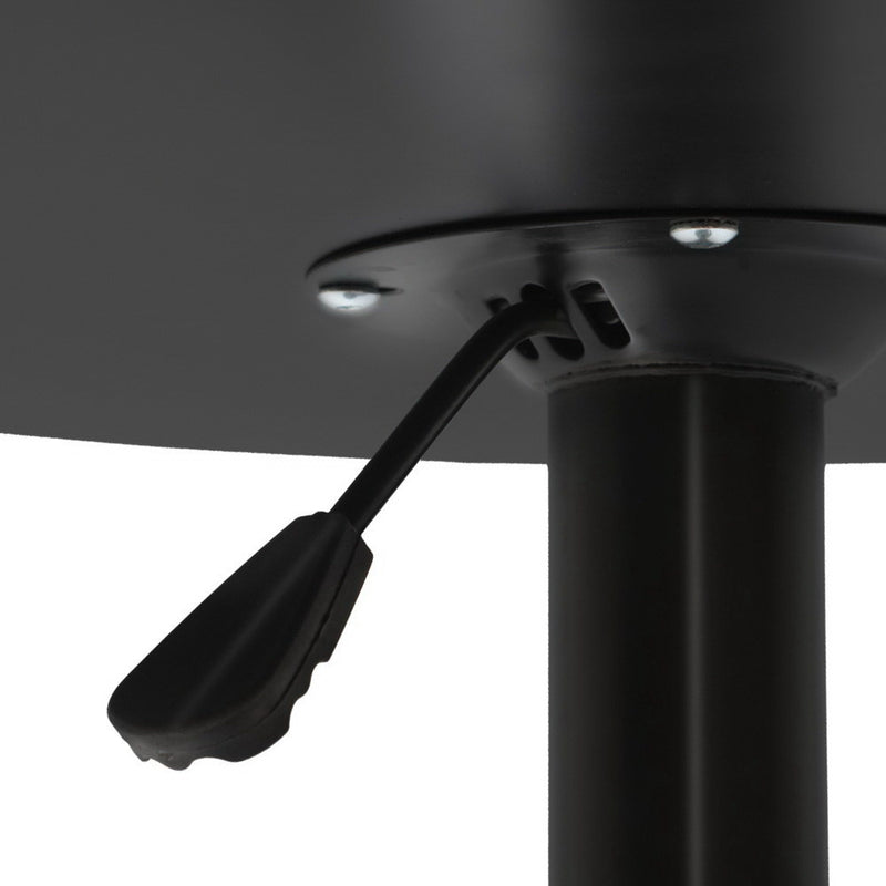 Bar Table Kitchen Tables Swivel Round Metal Black